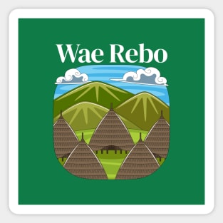 Wae Rebo (Indonesia Travel) Sticker